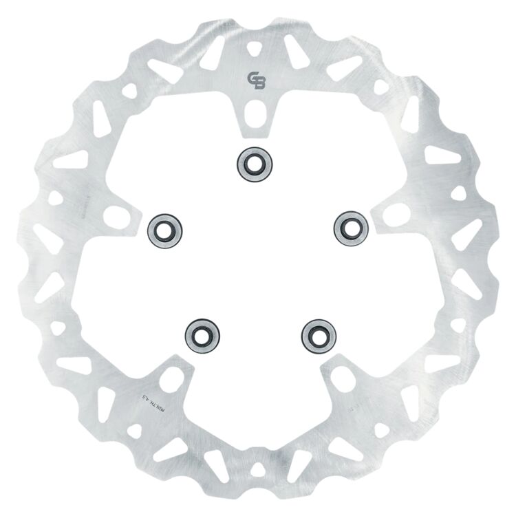 GBrakes Wave 12.5" Spoke Mount Standard Front Brake Rotor For Harley 2021-2026