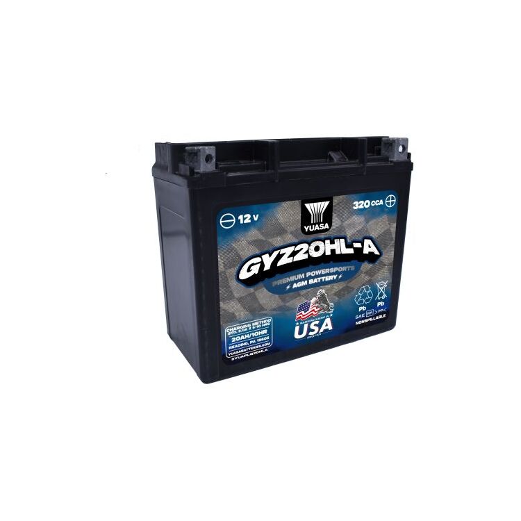 Yuasa GYZ20HL-A Factory Activated AGM Battery