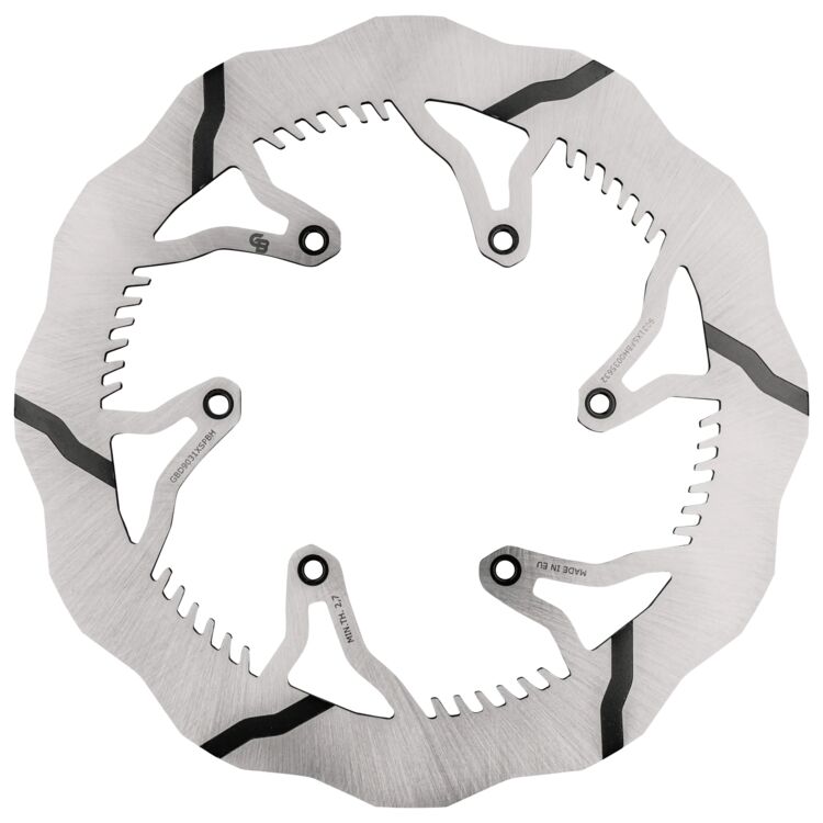 GBrakes Front Solid Mount Tsunami Wave Rotor GBD9031XSPBH