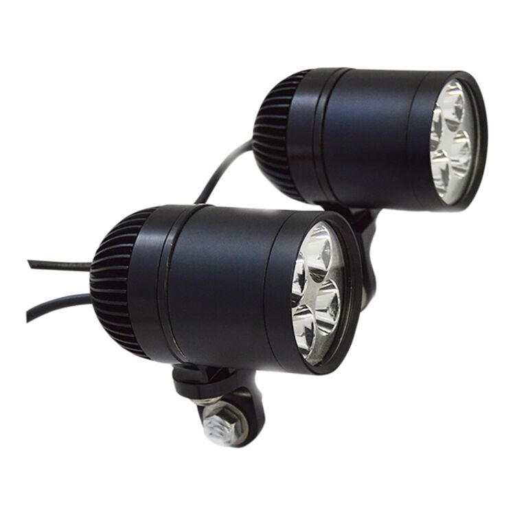 Rivco Fork-Mounted LED Driving Lights For Harley Touring 2014-2025