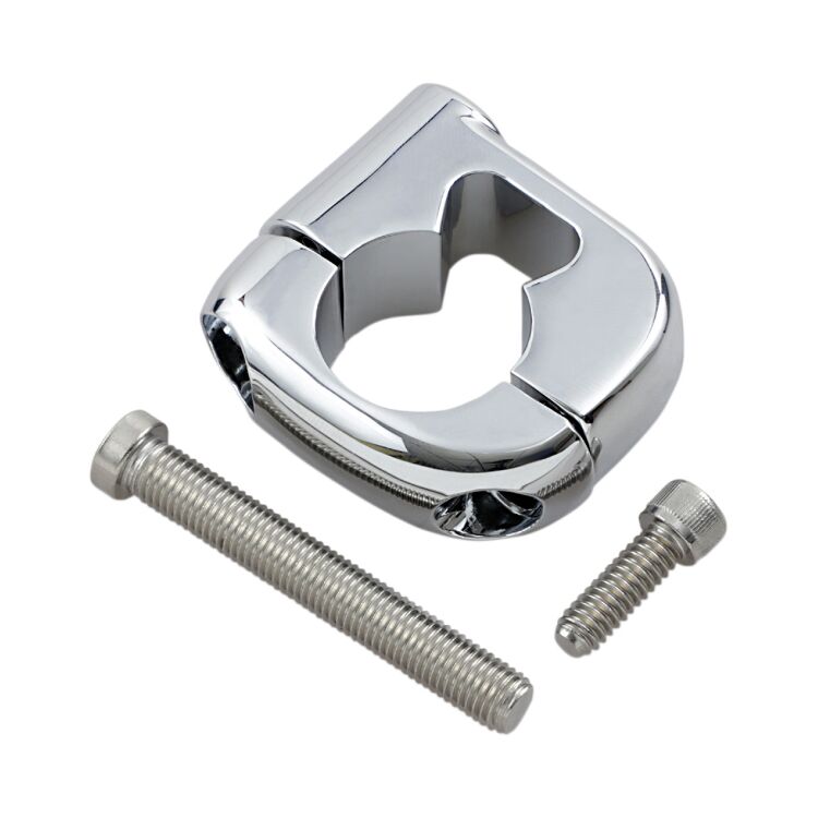 Chris Products 1" Handlebar Turn Signal Clamp For Harley