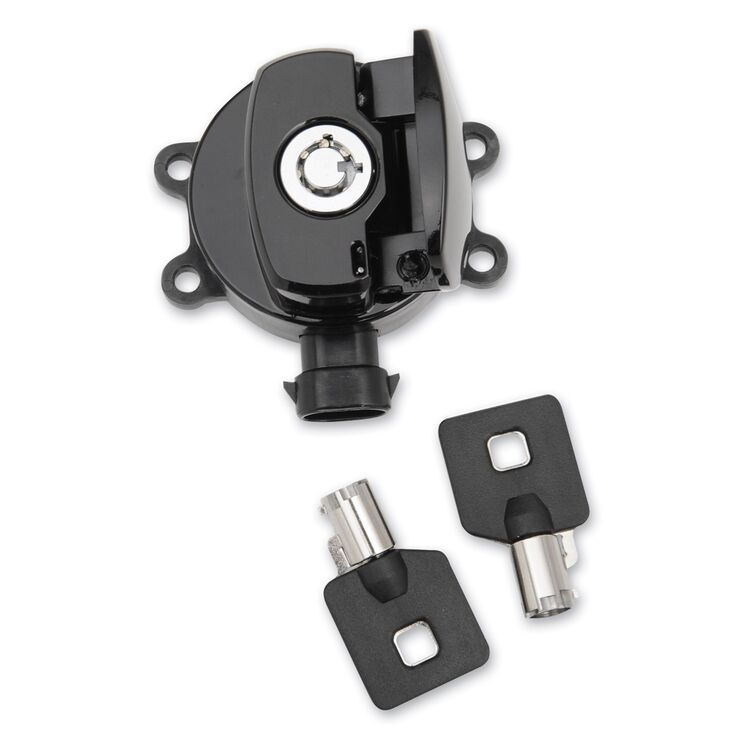 Drag Specialties Side Hinge Ignition Switch For Harley 2011-2022 Black [Previously Installed]