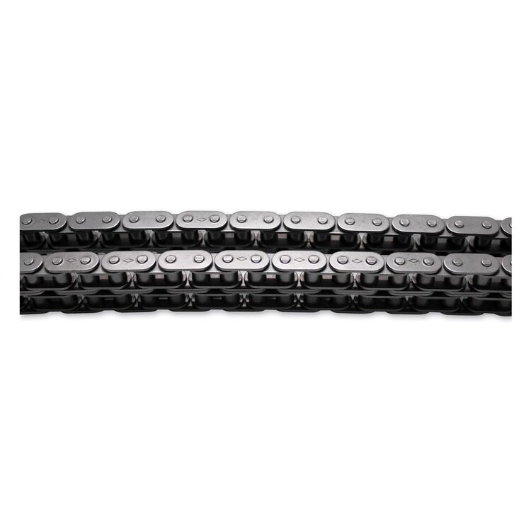 Diamond Primary Chain Double-Row Chain For Harley 1980-2006 5-Speed Big Twin 76 Links / Natural [Open Box]