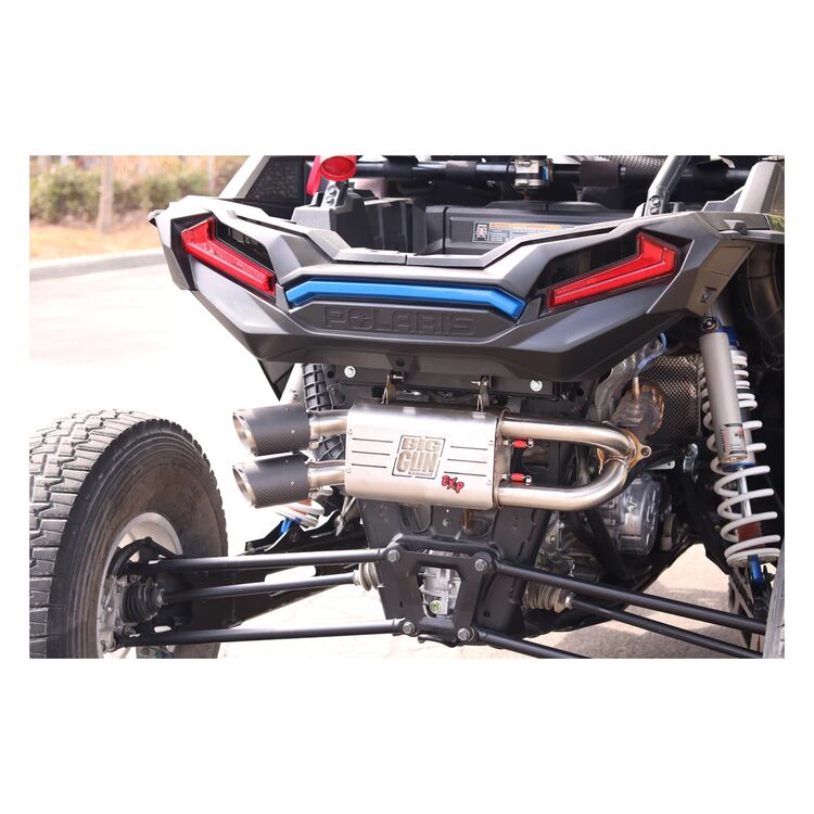 Big Gun Explorer Slip-On Exhaust Polaris RZR XP Turbo / Turbo S 2017-2024