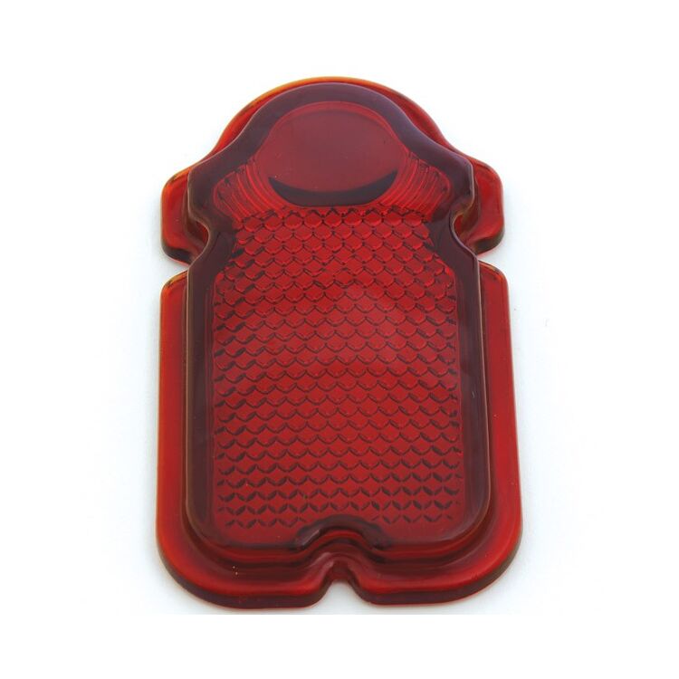 Red Glass Tail Lamp Lens