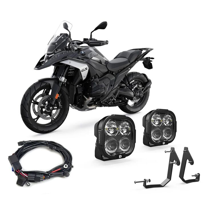 Denali DL4 Essential Lighting Bundle BMW R1300GS 2024-2026