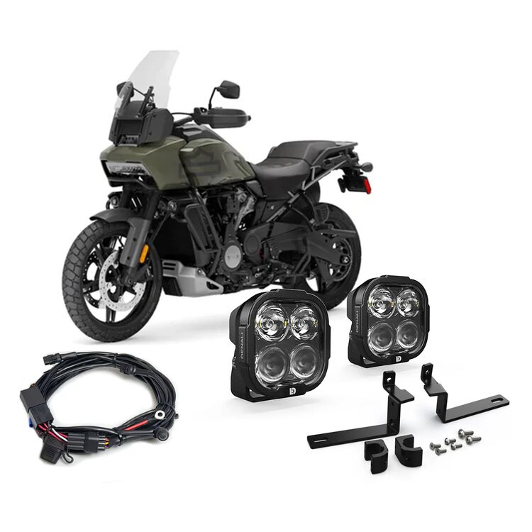 Denali DL4 Essential Lighting Bundle Harley Davidson Pan America RA1250 2021-2025
