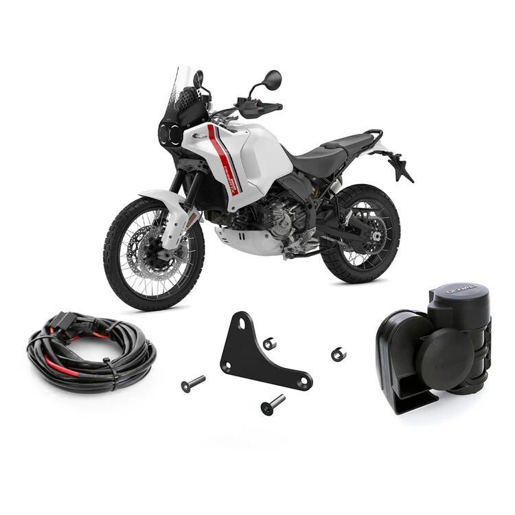 Denali SoundBomb Horn Bundle Ducati DesertX / Rally 2023-2026