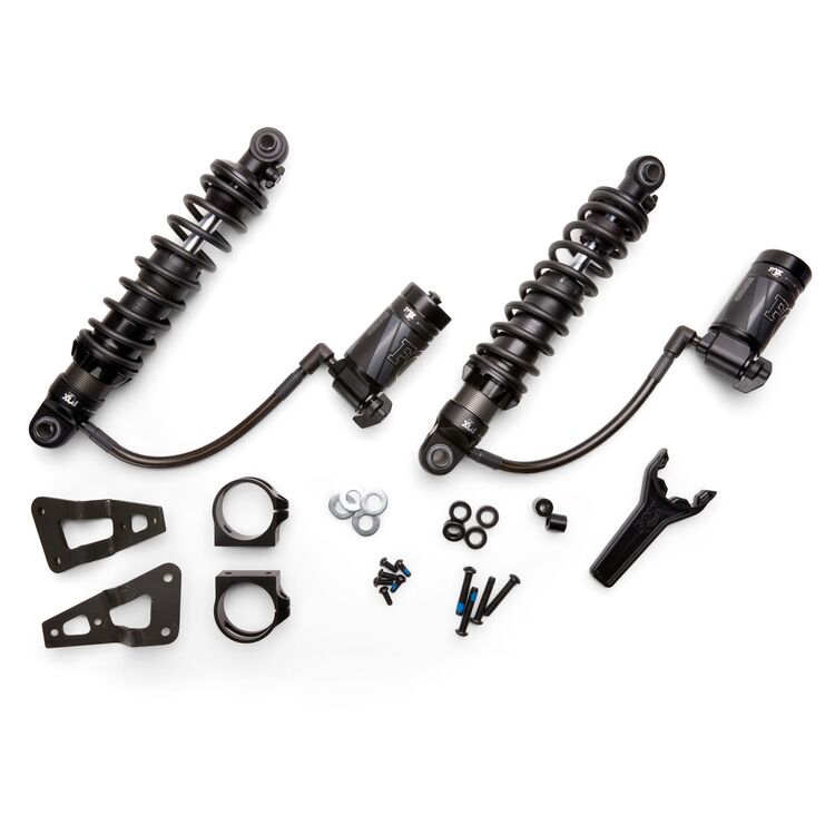 Fox Factory QS3-QSR Remote Reservoir Shocks For Harley Touring 1993-2026 Heavy Duty / 13" [Blemished - Very Good]
