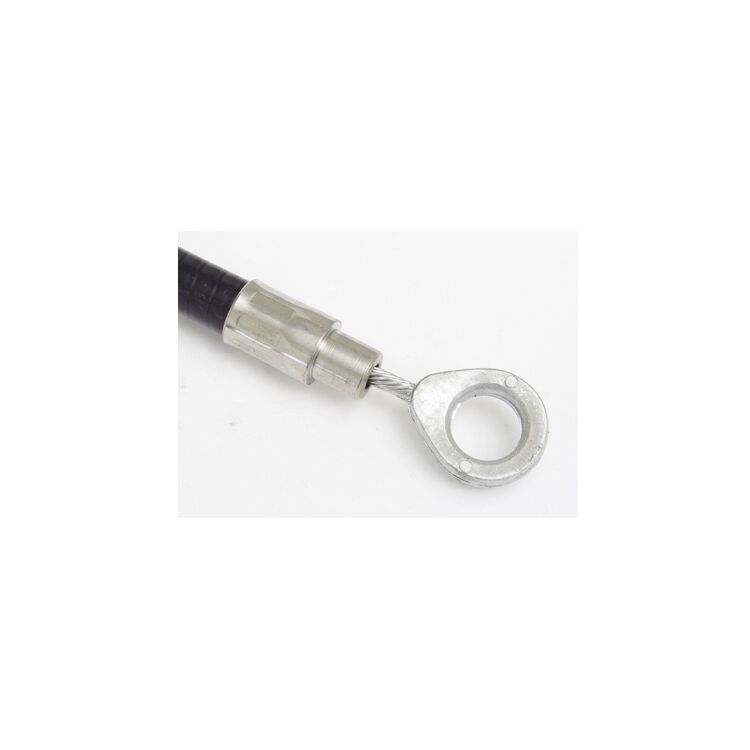 J&P Cycles Alternative Length Clutch Cable For Harley Big Twin 1987-1999 (62") 62" / Black Vinyl [Open Box]