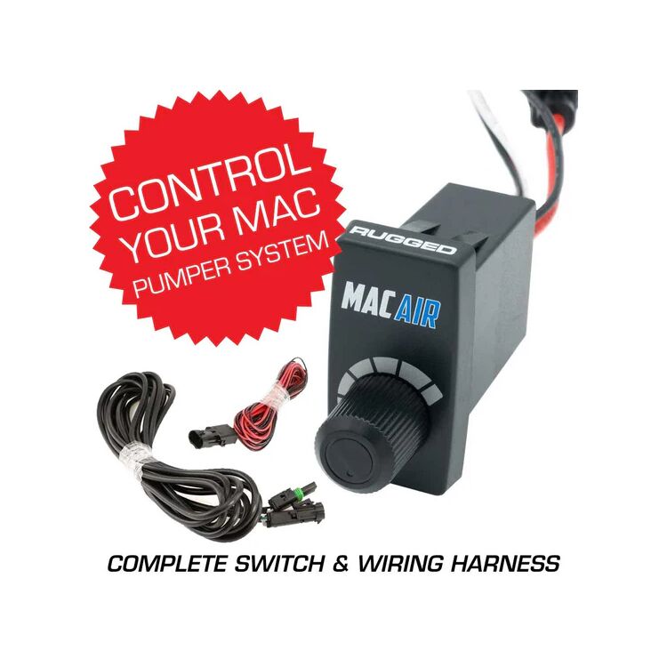Rugged Radios Rocker Switch Variable Speed Controller (VSC) for MAC Helmet Air Pumper