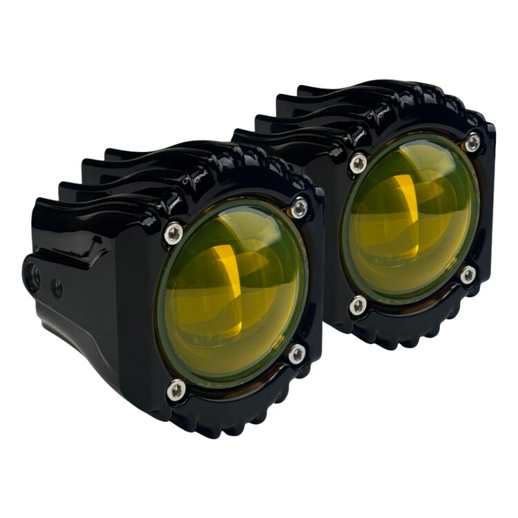 Custom Dynamics Shark Demon LED Fog Lights For Harley 2011-2022