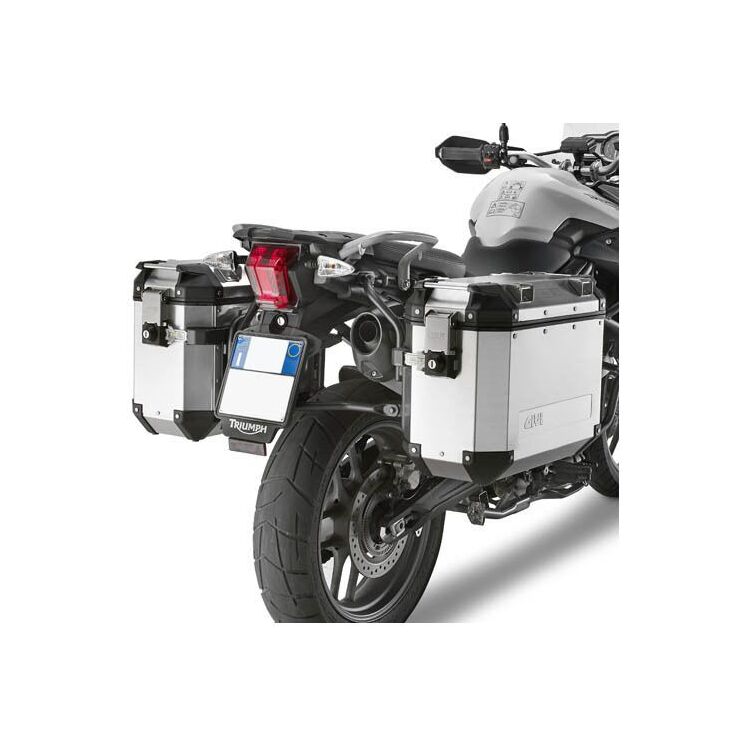 Givi PL6401CAM Side Case Racks Triumph Tiger 800 / XC / XR Black [Blemished - Very Good]