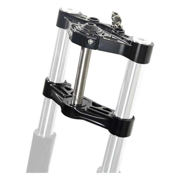 Kraus Wolf One Bottom Tree For Harley Road Glide 2015-2026 Black Anodized [Open Box]