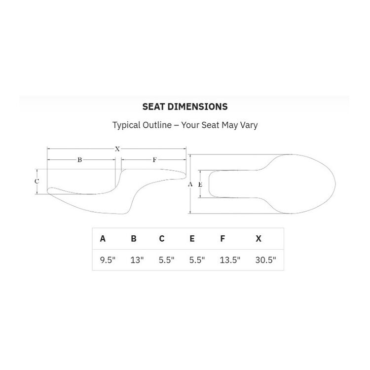 Saddlemen Thrashin' Pro Series Tuck-N-Roll Seat For Harley FXBB/S / FXST 2018-2026 [Previously Installed]