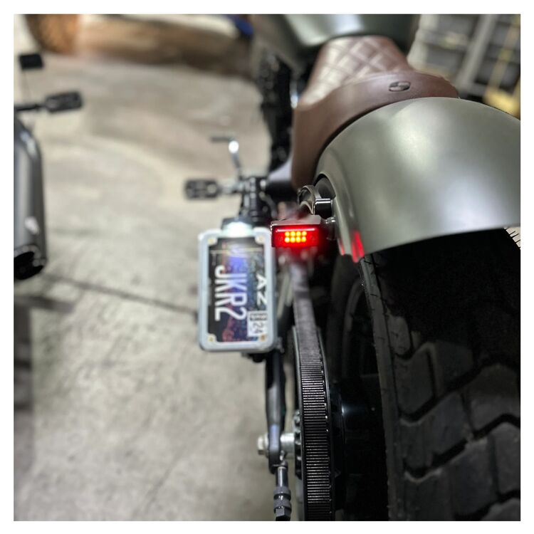 Joker Machine Rear Fender Side Rails For Indian Scout 2015-2026 Black [Open Box]