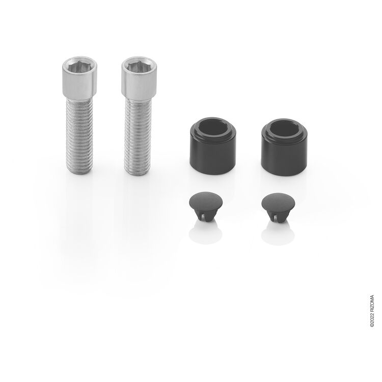 Rizoma Stealth Naked Mirror Adapter BMW / Ducati / Yamaha / KTM / Husqvarna [Open Box]