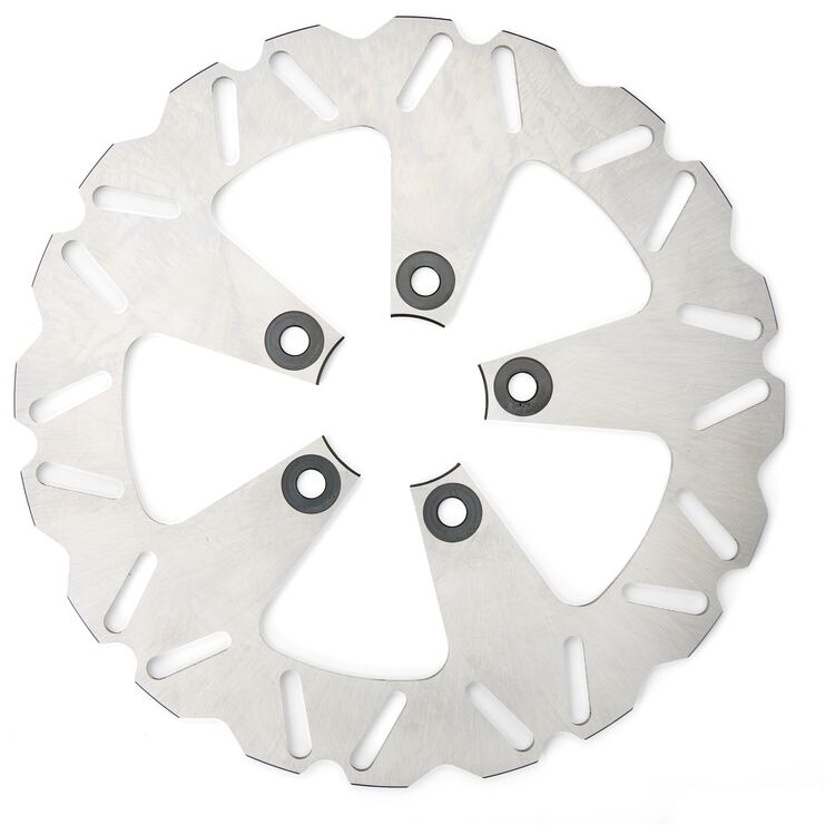 Milwaukee Twins Super Sport Solid Front Brake Rotor For Harley Dyna / V-Rod 2006-2017