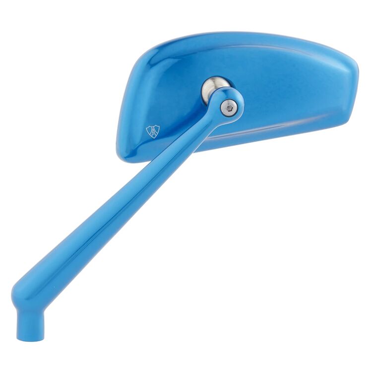 Arlen Ness Tearchop Forged Mirror Right Side / Blue [Blemished - Good]