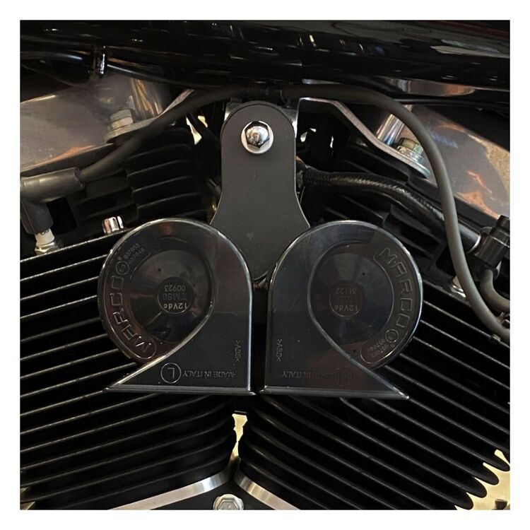 Custom Dynamics Electromagnetic Dual Horn Kit For Harley 1991-2025 [Previously Installed]