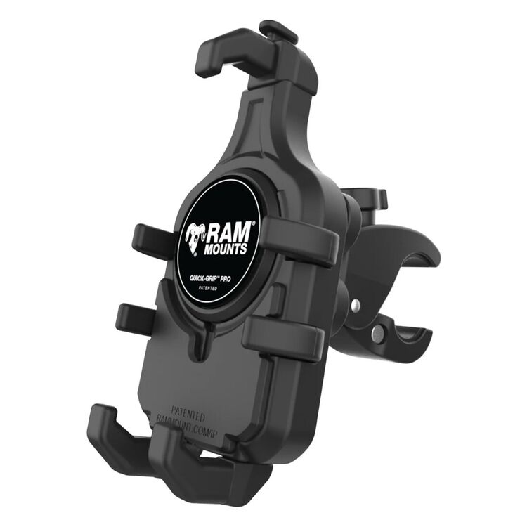 RAM Mounts Quick-Grip Pro Low-Profile Phone Mount With Vibe-Safe Standard [Open Box] Standard [Blemished - Good]