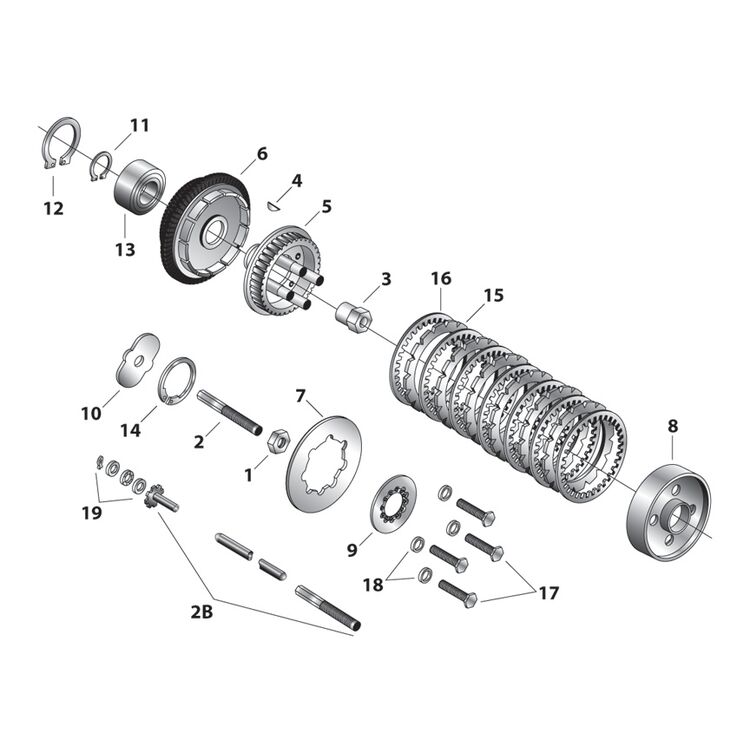 Milwaukee Twins OEM-Style Clutch Hub For Harley Big Twin 1984-1989 [Previously Installed]