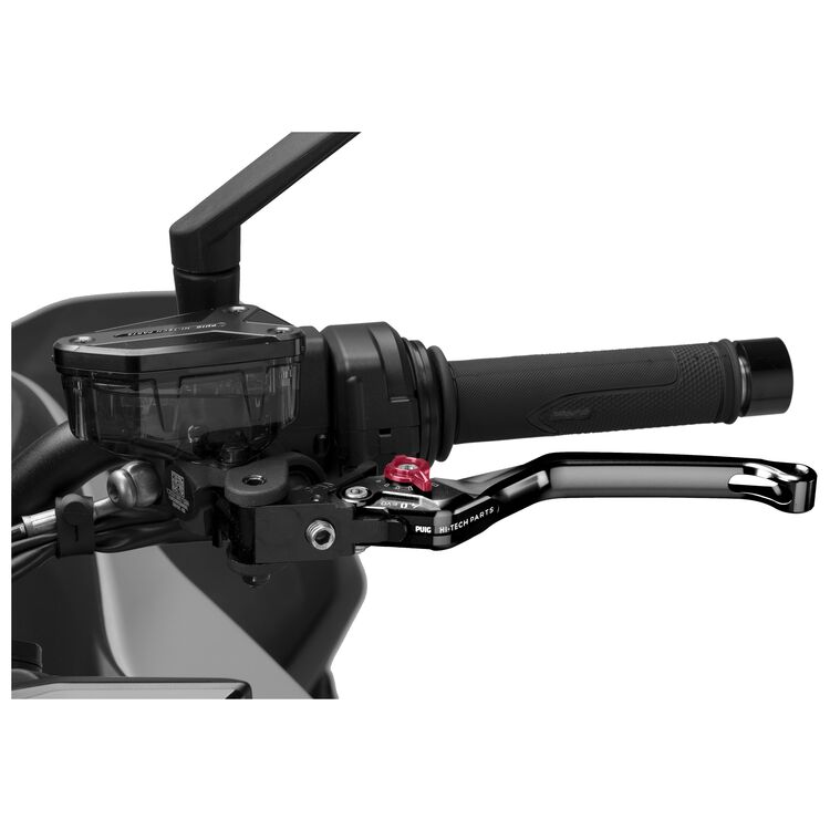 Puig Unfoldable Clutch Lever 4.0 Black/Red / Shorty [Blemished - Good]