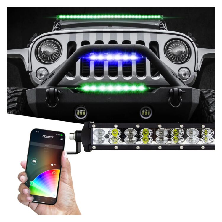 XKGLOW XKChrome RGBW App Controlled Light Bar