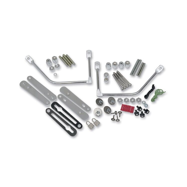 Saddlemen S4 Quick-Disconnect Saddlebag Mounting Kit For Harley Dyna 1996-2017 [Open Box]