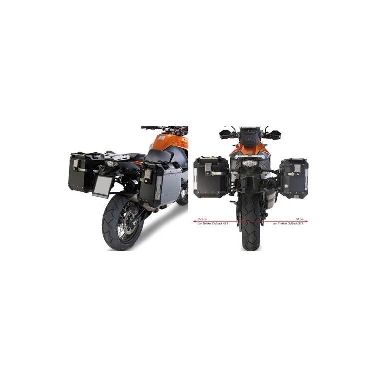 Givi PL7705CAM Side Case Racks KTM 1090 / 1190 Adventure / R / 1290 Super Adventure Black [Previously Installed]
